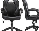 Grey Office Chair, Ergonomic High Back Computer Chair, Height-Adjustable... - $139.93