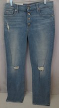 NWT 7 For All Mankind Roxanne Ankle Classic Skinny Highwaist Button Up S... - $65.00
