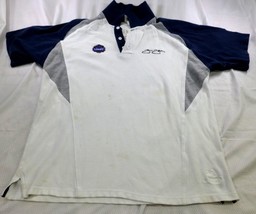 Team Lowes Nascar Gmac Haas Racing Polo Shirt Chase Authentics *Stains* - $158.57 MXN