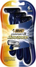 BIC Comfort 3 Advance Men's 3-Blade Disposable Razor 102 total razor lot - $101.58