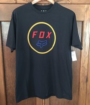 New FOX Racing Settled SS Mens Black Short Sleeve Tshirt Motocross Off Road XL - £11.98 GBP