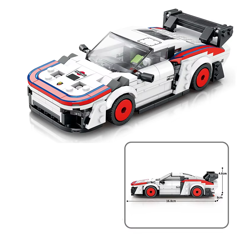 City Technical Speed Car Building Blocks 1:24 Model Assemble Bricks 346PCS  - $21.99