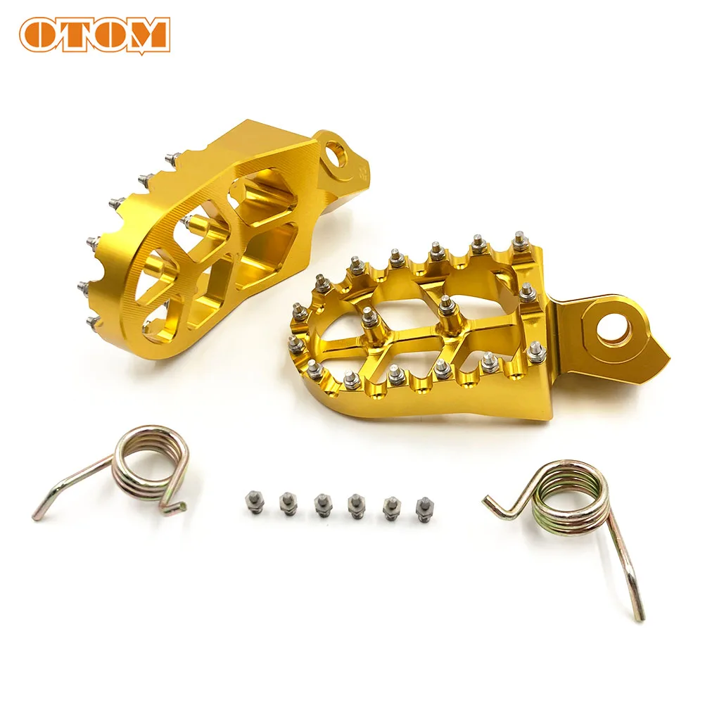 OTOM Motorcycle CNC Aluminum Foot Peg Pedal Footrests Footpegs For SUZUK... - $65.85+