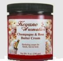 Keyano Aromatics Champagne Rose Butter Cream 8 oz. - £22.33 GBP