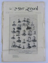 Victorian April 13, 1895 Cedar Rapids Iowa, The Easter Record Newspaper ... - $32.21