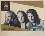 Crosby Stills And Nash Trading Card Musicards #4 - £1.55 GBP