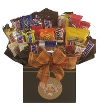 Thanksgiving Turkey Gobble Chocolate Candy Bouquet gift box - £47.17 GBP