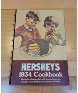 Vintage 1971 Hershey&#39;s 1934 Cookbook Spiral Hardcover Cook book Chocolat... - £7.86 GBP