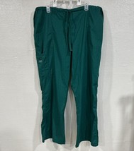 Cherokee Womens XL Tall Green Scrub Pants - $10.69