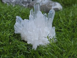 Optical Needle Quartz Crystal Specimens - Clear Quartz Cluster-7 - $921.86 MXN