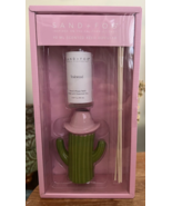 SAND + FOG Cactus With Pink Cowboy Hat Reed Diffuser Fragrance Teakwood ... - $560.95 MXN
