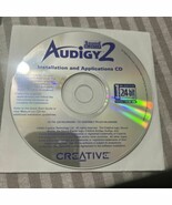 Creative Sound Blaster Audigy 2 Creative DVD Audio  Disc vtg - $170.80 MXN