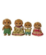 Calico Critters Sylvanian Families Toy Poodle Dog Family of 4 - $46.18 CAD