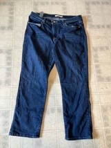 Levi&#39;s Jeans sz 14 Blue Dark Pants  Classic Straight Cut Classic Tag - $27.76