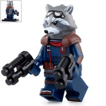 Rocket Raccoon (Blue suit) Avengers Endgame Marvel Movie Minifigure Toy New - £2.32 GBP