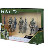 Halo Infinite UNSC Marine 3 Pack Figure 3.75&quot; World of Halo 2021 Exclusive - £39.88 GBP