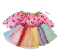 Tutu Skirt Diaper Cover Baby Girl 9 - 12 Months Lot Of 2 EUC - $6.29