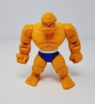 Fantastic Four THING II Action Figure VTG 1995 Toy Biz Loose Orange Marvel Comic - £3.80 GBP