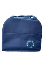 Brivilas Panda Solid Navy Blue Insulated Lunch Bag Tote Lunch Bag Work Tote - £9.57 GBP