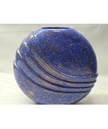 Original ArtMark Blue Speckled Vase, 80&#39;s/90&#39;s Contemporary Decor, Vinta... - $14.83