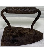 Vintage Antique Cast Iron Clothes Stovetop Iron Press or Door Stop 5” Se... - $16.20 CAD