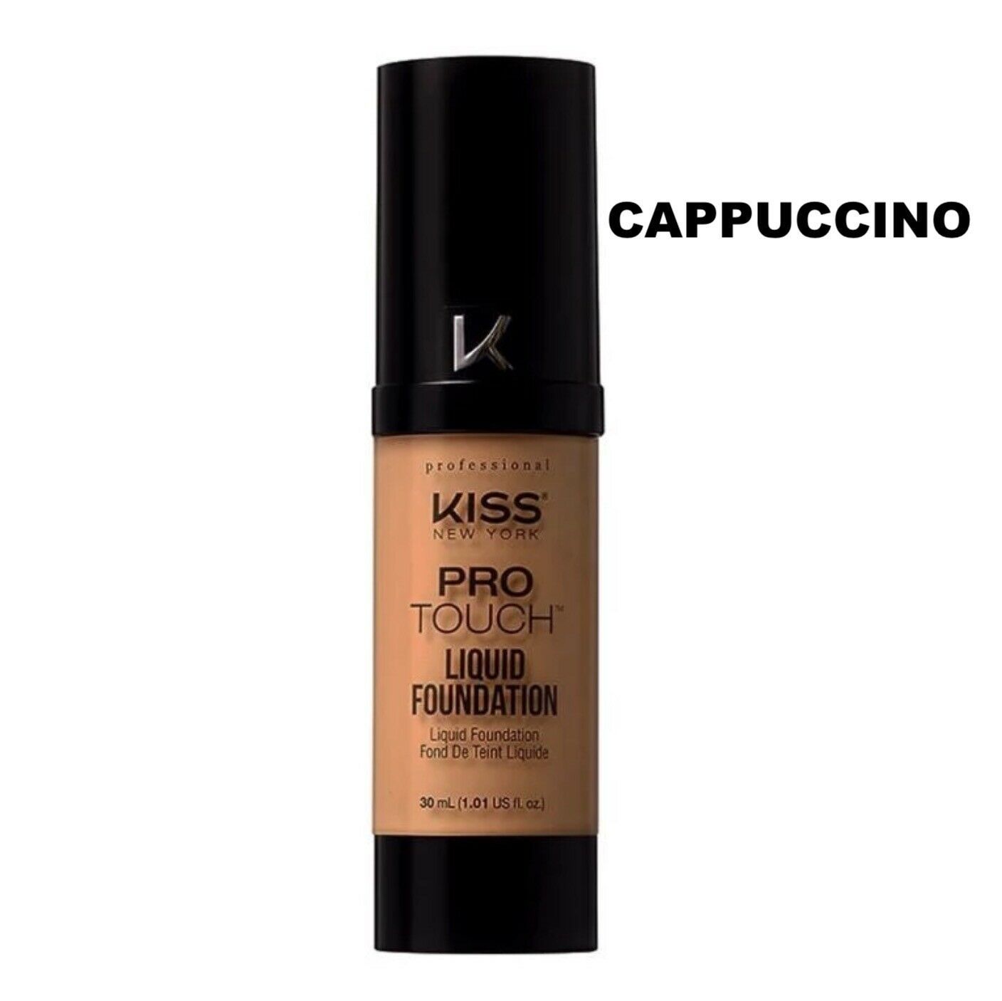 Kiss New York Professional Pro Touch Liquid Foundation 1.01oz KPLF335 CA... - $7.98