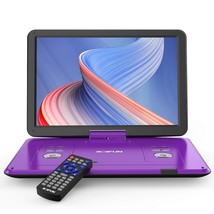 17.5&quot; Portable Dvd Player With 15.6&quot; Large Hd Screen, 6 Hours Rechargeab... - £166.06 GBP