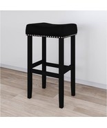 Nathan James Hylie Nailhead Wood Pub-Height Kitchen Counter Bar Stool 29... - €64,03 EUR