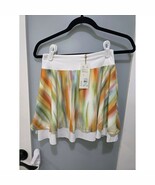 Calia Golf Skort XS Rainbow White Athletic Activewear Tennis Skirt - $840.33 MXN