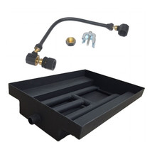 Tretco 15 in. Powder Coated Burner Island Kit Liquid Propane - $239.64