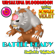 ✨ Ursaluna Bloodmoon Battle Ready 0 Speed Iv Quite Pokemon Scarlet Violet ✨ - £2.10 GBP