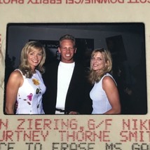 1996 Ian Ziering &amp; Courtney Thorne Smith Photo Transparency Slide 35mm - £7.41 GBP