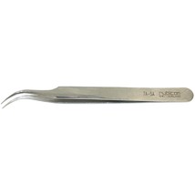 Swiss Pattern 7 Tweezers Rubicon Eco-Line Non-Magnetic Stainless Steel 4 1/2&quot;  - £21.20 GBP
