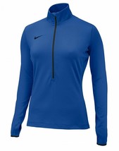 Nike Women&#39;s Training Running Jacket Blue NEW Half Zip Stretch NWT XS - $54.83