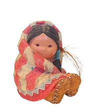 Friends of Feather Figurine Karen Hahn vtg Enesco Native Western Wrapped... - £23.49 GBP