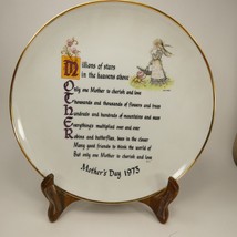 Holly Hobbie Collectable plate by American Greetings -  Mother&#39;s Day 1973 FGJX5 - £7.02 GBP