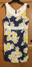 VTG Lilly Pulitzer Originals Daisy Ladybug Floral Sleeveless Sun Dress S... - £79.34 GBP