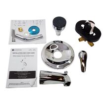 Glacier Bay 1002 831 909 Aragon Single-Handle Tub and Shower Faucet - Ch... - $38.90
