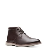 Clarks Men&#39;s Atticus LT Hi Chukka Boot Dark Brown Leather Size 9.5 - $2,396.80 MXN