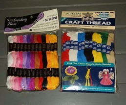 Embroidery Floss 2 Packages 36 Skeins Each Both New - $17.75