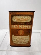 Rawleigh&#39;s Pure Red Pepper Spice Tin  Freeport Ill  2 3/4 Oz - €8,08 EUR