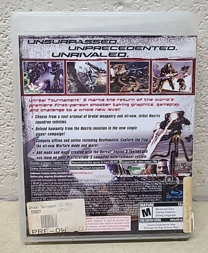 Unreal Tournament 3 ~ Playstation 3 game ~ in original case - CIB Item image 3