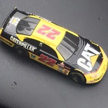 NASCAR 22 CAT Vintage Toy  Die Cast Black Yellow Race Car - £9.91 GBP