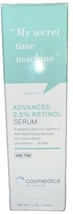 Cosmedica Skincare Advanced 2.5% Retinol System Serum 1 oz AM/PM (New/Se... - £17.20 GBP