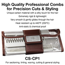 Olivia Garden CarboSilk Professional Combs for Precision Cuts & Styling (CS-CP1) image 2