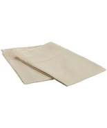 Cream 1200 PILLOWCASES - 2 Pillow Cases Per Set. King Size Standard Size - $46.28 CAD