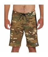 Volcom Men&#39;s Stone Alliance Camo Board Shorts in Color Military-Size 31 - $47.93 CAD