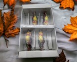 New in box Fitz and Floyd Venezia Fruit Canape Knives set of 4 stainless... - $19.74