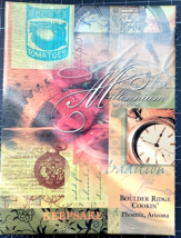 Millennium Cookbook Boulder Ridge Cookin&#39; Recipes Collection Phoenix AZ - £15.57 GBP