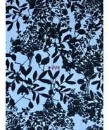 Vintage VERA  Neuman Round Tablecloth Black White Mod Floral Ladybug 2 A... - £37.66 GBP